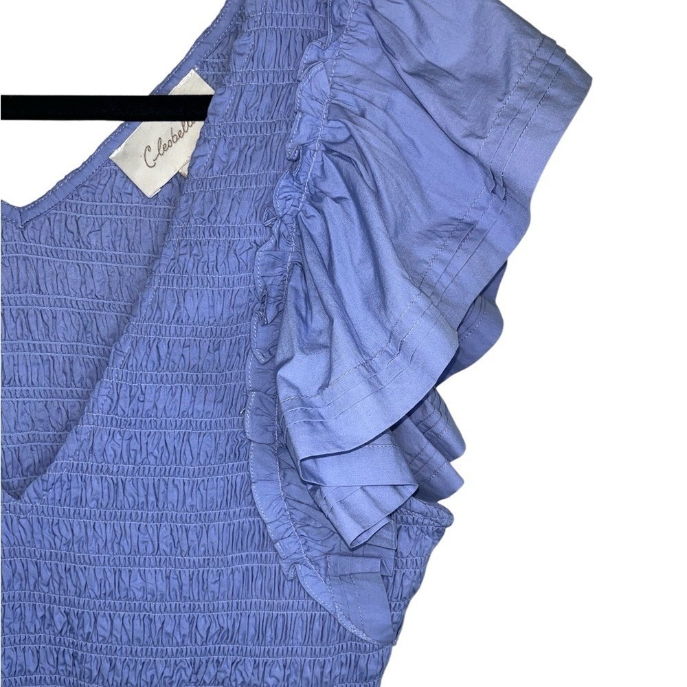 Cleobella Gladys Ankle Dress in Periwinkle NWOT – Size L - Picture 8 of 11